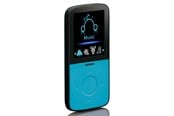 MP3-spelare & Tillbehör - Lenco PODO-153BU - Sport MP3/4 Player with Pedometer Sport Earplugs and Sport Wristband - Blue - MP3-spelare 4 GB - PODO-153BU