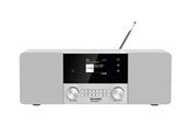 DAB, Nätverk & Klockradio - TechniSat DigitRadio 4 C - DAB/DAB+/FM - Vit - 0001/3937