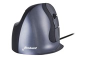 Mus - Bakker Elkhuizen Evoluent D Small - mouse - Vertical mouse - 6 knappar - Svart - BNEEVRDS