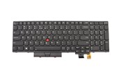 Tangentbord - Lenovo Lite-On - Laptop tagentbord - till ersättning - Engelska (US) - Svart - 01HX288