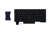 Tangentbord - Lenovo Lite-On - Laptop tagentbord - till ersättning - Fransk - Svart - 01YP091