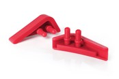 Chassi fläkt - Noctua NA-SAVP3 chromax.red Anti-Vibration - Ljuddämparinsats - Röd - NA-SAVP3.red