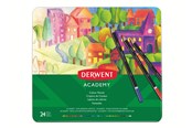 Hobby Tillbehör - Derwent Colour Pencils (24 Tin) - 2301938