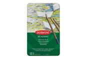 Hobby Tillbehör - Derwent Akvarellfärg 12 st - 2301941
