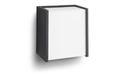 Lampor - Philips Macaw wall lantern black 1x3W SELV - 915004435001