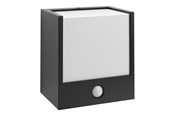 Lampor - Philips Macaw wall lantern black 1x3.5W 230V - 915004989101
