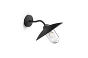 Lampor - Philips Hammock wall lantern black 1x60W 230V - 915005308601