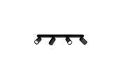 Lampor - Philips Pongee spotskena 4xGU10, svart - 915005531601