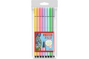 Hobby Tillbehör - STABILO PEN 68 set of 8 pastel colour pens - 68/8-01
