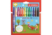 Hobby Tillbehör - STABILO Extra-thick fibre-tip pen for the youngest children - 980/12-01
