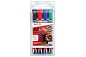 Skriv- och ritverktyg - Edding e-330 permanent marker set of 4 assorted - 330/4