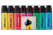Skriv- och ritverktyg - STABILO BOSS highlighter set of 8 colors - 70/8
