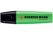 Skriv- och ritverktyg - STABILO BOSS Original green highlighter with water-based ink refillable - 1 pcs. - 70/33