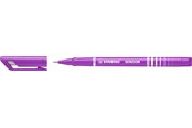 Skriv- och ritverktyg - STABILO SENSOR  189/8 set of 8 ass. colours fineliners with cushioned tip adapts to the writing pressure - 189/8