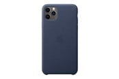 Mobile - Covers & Cases - Apple iPhone 11 Pro Max Leather Case - Blue - MX0G2ZM/A