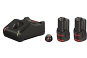 Verktyg - Bosch Professional Blue bosch 12v battery pack 2x3.0ah w/charger - 1600A019RD
