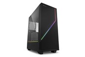 Chassi - Sharkoon RGB FLOW ATX - Chassi - Tower - Svart - 4044951028146