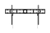 Väggfäste, AV-Möbel - IC INTRACOM techly - Max 60 kg - recommended for 80" - ICA-PLB 840