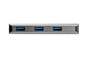 USB Hub - StarTech.com 3Pt USB-C Hub w/ SD Card Reader - 10Gbps - 3x USB-A & 1x USB-C - hub - 3 ports USB Hub - 3 porte - Grey - HB31C3ASDMB