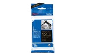 Papper, Fotopapper & Etiketter - Brother TZe R334 - Gold On Black - Roll (1.2 cm x 4 m) - TZER334