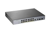 Switch - ZyXEL GS1350-18HP 16-port GbE Smart Managed PoE Switch with GbE Uplink - GS1350-18HP-EU0101F