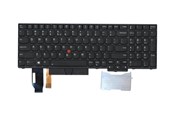 Tangentbord - Lenovo Chicony - Laptop tagentbord - till ersättning - Engelska (US) - Svart - 01YP629