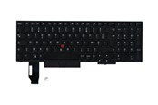 Tangentbord - Lenovo Lite-On - Laptop tagentbord - till ersättning - Fransk - Svart - 01YP651