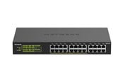 Switch - Netgear GS324P 24-Port Gigabit Ethernet Unmanaged Switch with 16-Ports PoE+ (190W) - GS324P-100EUS