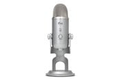 Mikrofoner - Blue Mic Yeti USB - Silver - Microphone for Windows PC and Mac - 988-000238