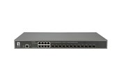 Switch - LevelOne GTL-2091 20-Port L3 Managed Gigabit Switch (12 x 10GbE SFP+ 8 x Gigabit RJ45) Redundant power supply - GTL-2091