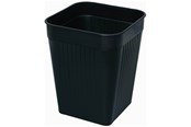 Skrivbordstillbehör - Bantex Orth Papperskorg 14 L, Svart - 100400352