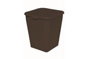 Skrivbordstillbehör - Bantex Orth Papperskorg 25 L, Svart - 100400355