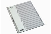 Fickor, Omslag & Register - Bantex Strong-Line® Registerset 1-31, Grå - 100204675