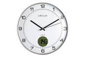 Decoration - Unilux Tempus klocka, silver - 400094592