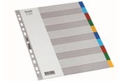 Fickor, Omslag & Register - Bantex Strong-Line®Flikkort A4 10 Delad - 100205037