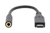 Displaykabel - DIGITUS USB-C to headphone jack adapter - audio / USB - 20 cm - AK-300321-002-S