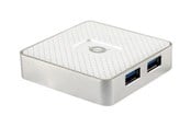 USB Hub - Conceptronic HUBBIES03W - Version 1 - hub - 4 ports USB Hub - USB 3.2 - 4 porte - Vit - HUBBIES03W