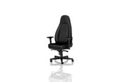 Gamingstol - noblechairs ICON Black - Black Edition Gaming Stol - Svart - PU-skin - Upp till 150 kg - NBL-ICN-PU-BED
