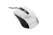 Mus - Gembird Wired optical mouse 4B-01 - Mouse - Optic - 4 knappar - Silver - MUS-4B-01-BS