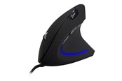 Mus - Inter-Tech Eterno KM-206WR - Vertical mouse - Optic - 6 knappar - Svart - 88884103