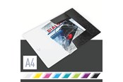 Mappar och Skrivplattor - Leitz 3-klaffmapp WOW PP A4 Svart - 45990095