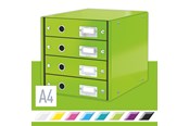 Arkivering & Förvaring - Leitz Förvaringsbox Click & Store  WOW 4 lådor Grön - 60490054