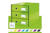 Arkivering & Förvaring - Leitz Förvaringsbox Click & Store WOW 3 lådor Grön - 60480054