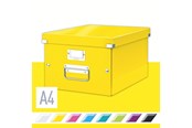 Arkivering & Förvaring - Leitz Förvaringslåda Click & Store  WOW Medium Gul - 60440016