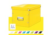 Arkivering & Förvaring - Leitz Förvaringslåda Click & Store  WOW Cube Large Gul - 61080016