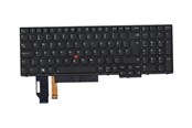 Tangentbord - Lenovo Lite-On - Laptop tagentbord - till ersättning - Finska - Svart - 01YP705
