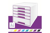 Arkivering & Förvaring - Leitz Bordskub WOW Cube 5-lådigt Lila - 52142062