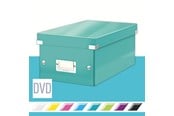 Arkivering & Förvaring - Leitz Förvaringslåda Click & Store WOW DVD Isblå - 60420051
