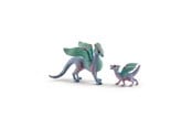 Schleich - Schleich Blomsterdrake, mamma och unge - 70592