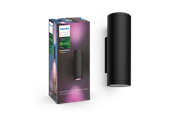 Smarta Hem - Philips Hue Appear vägglampa för utomhusbruk (svart) – White & Color Ambiance - 915005842801